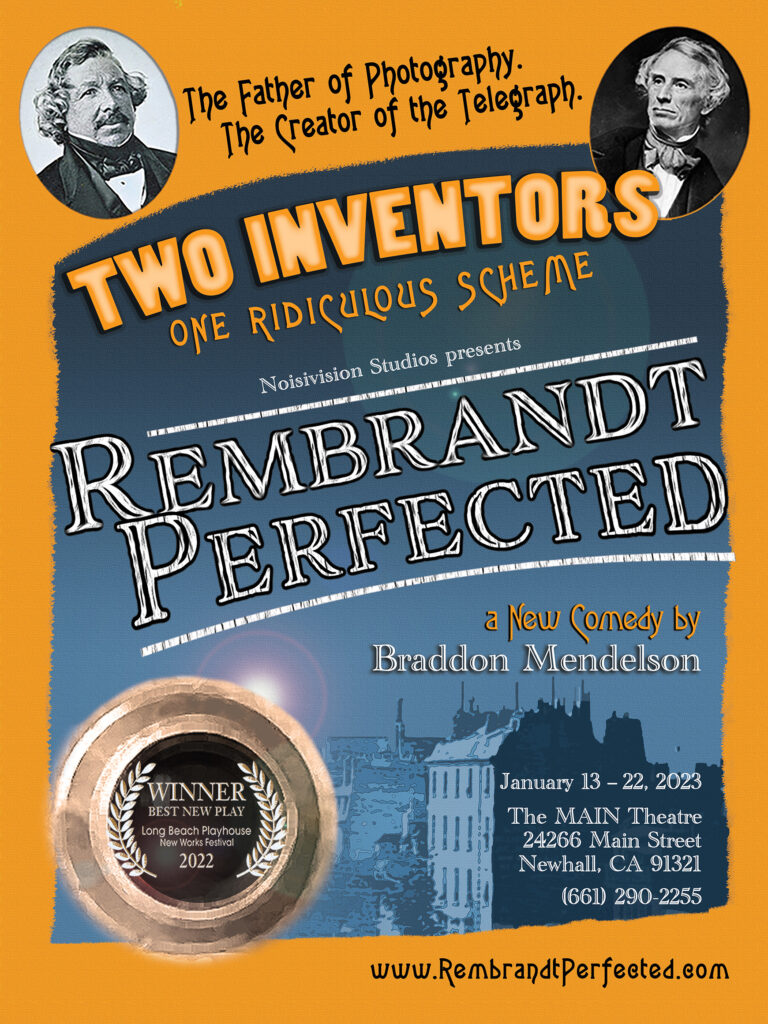 poster for the play Rembrandt Perfected