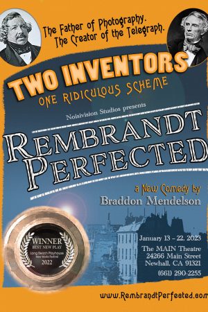 poster for the play Rembrandt Perfected
